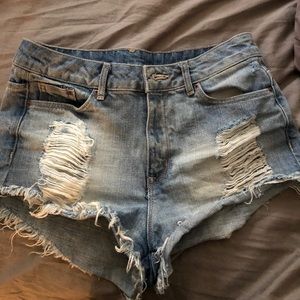H&M jean shorts.